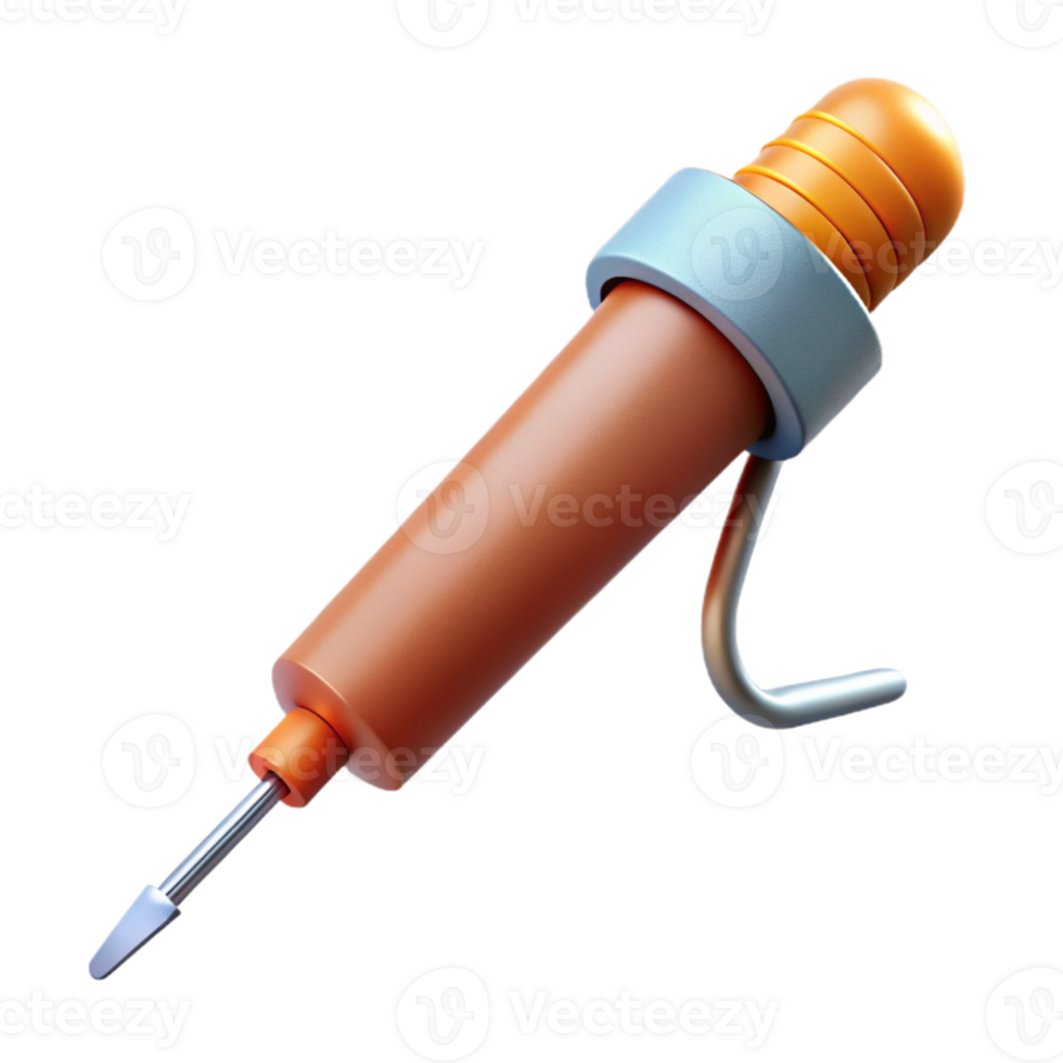 dramatic abstract Soldering Iron Hot Tip Transparent Background genuine png