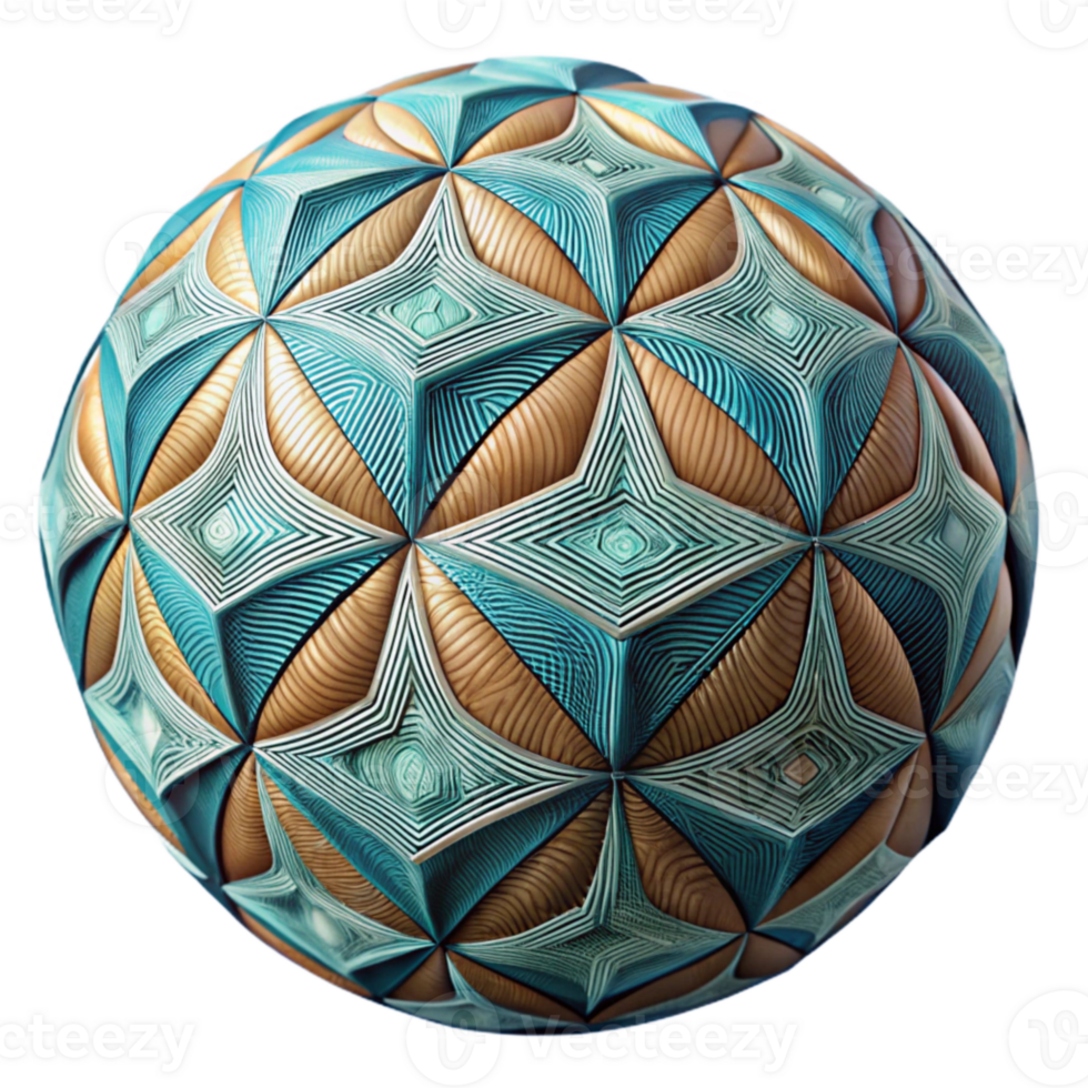 wonderful abstract Digital Textile Print Geometric Pattern Transparent Background detailed png