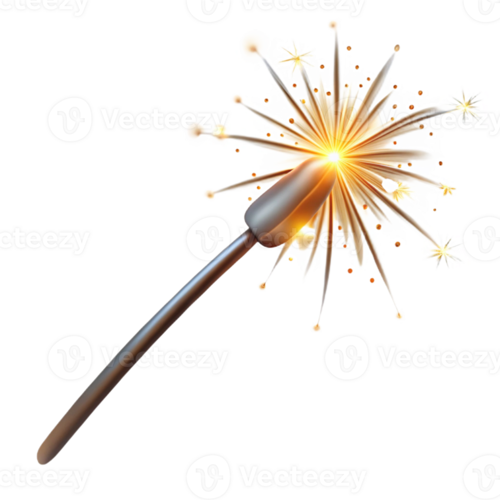 extraordinary modern Sparklers Trail of Light Isolated genuine png