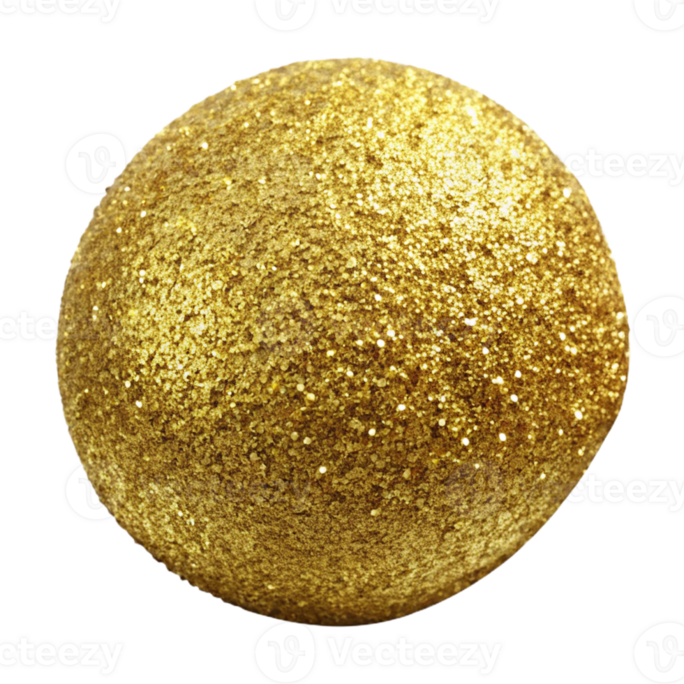 stunning creative Sparkling Gold Glitter Texture Isolated high quality png