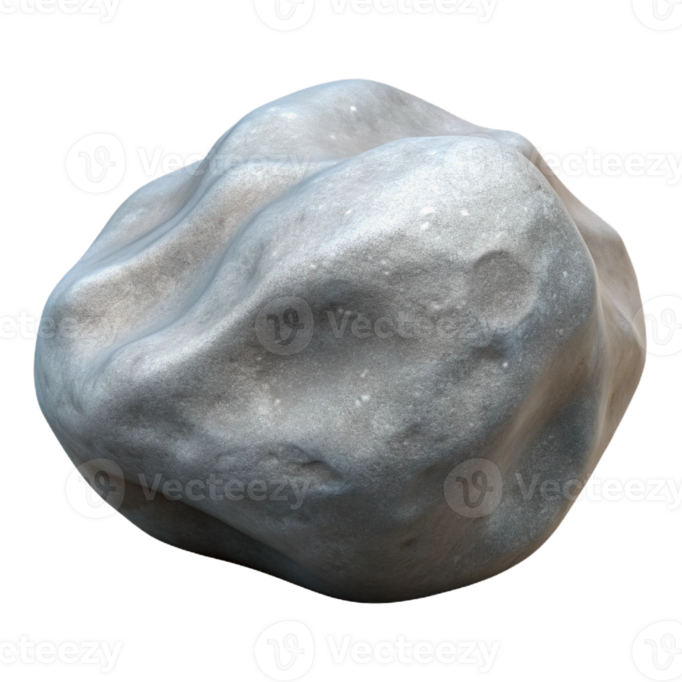 vibrant creative Spa Rocks Smooth Grey Isolated on White professional png