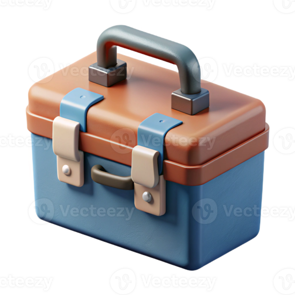 impressive contemporary Diy Toolbox Cutout Isolated on Transparent Background high resolution png