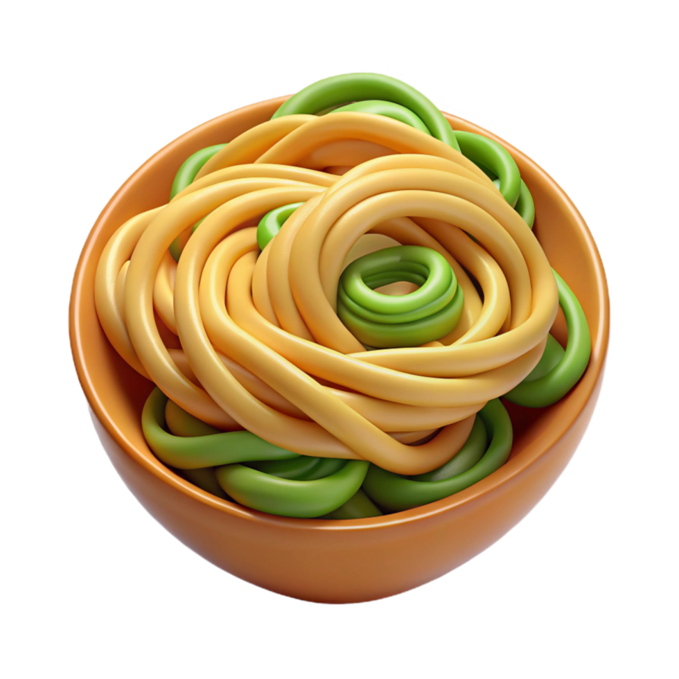 wonderful minimalist Spiralizer Vegetable Noodles Isolated Transparent Background professional png