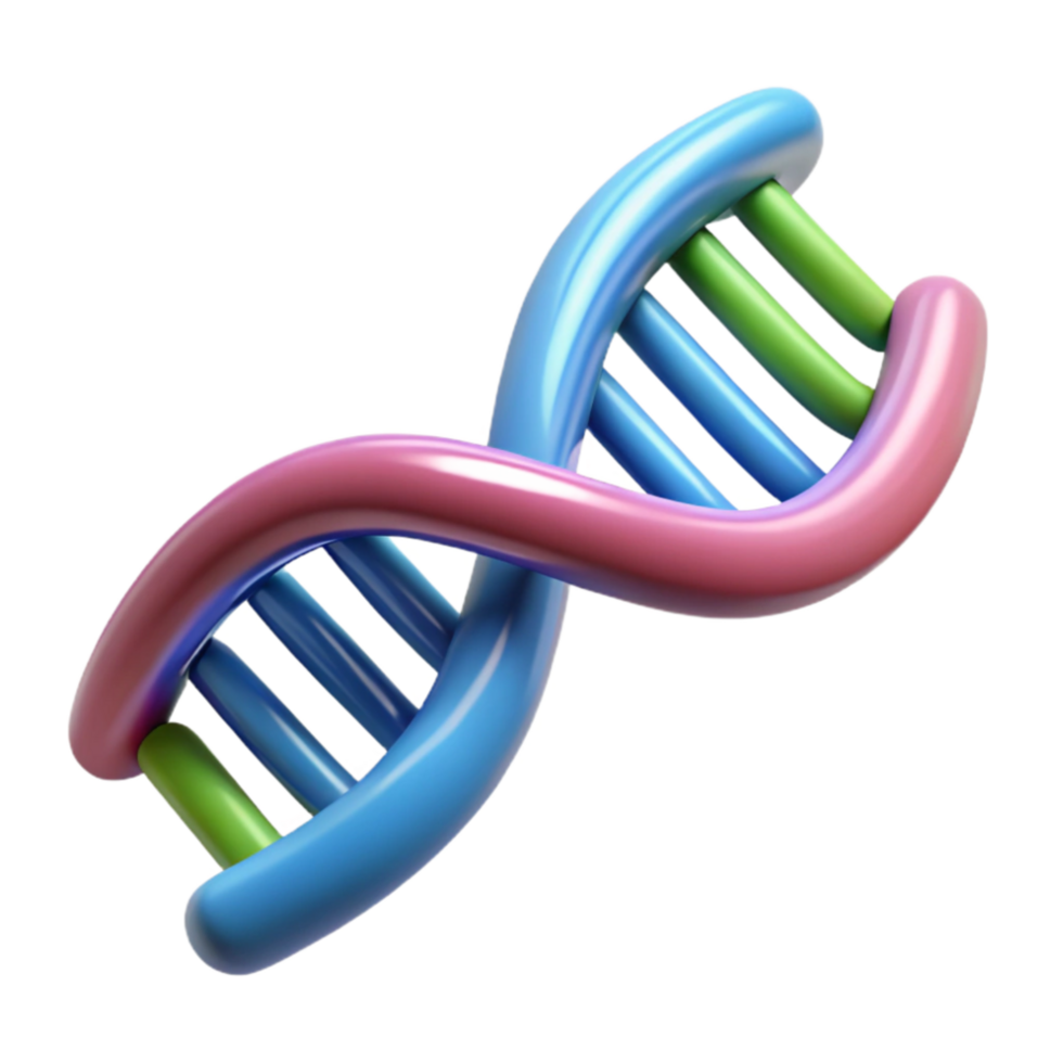 Dna Strand Double Helix Structure Isolated png