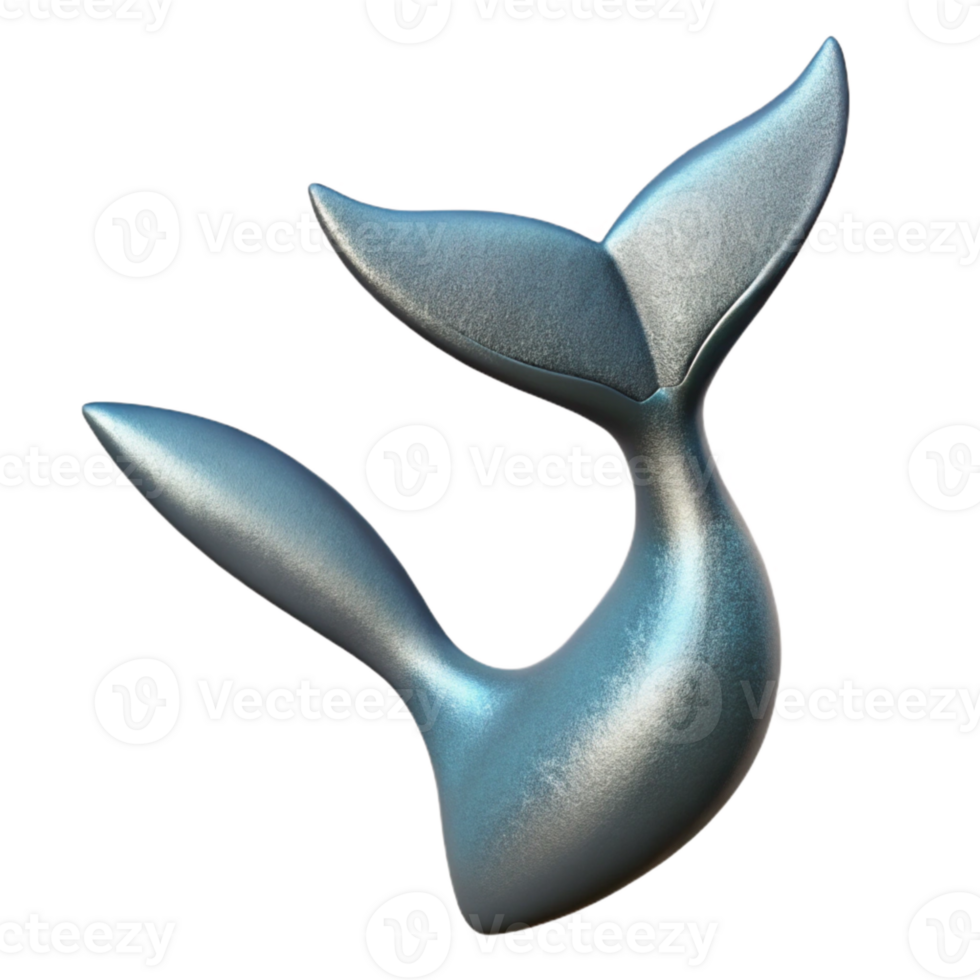 stunning classic Dolphin Tail Fin Close Up Isolated png
