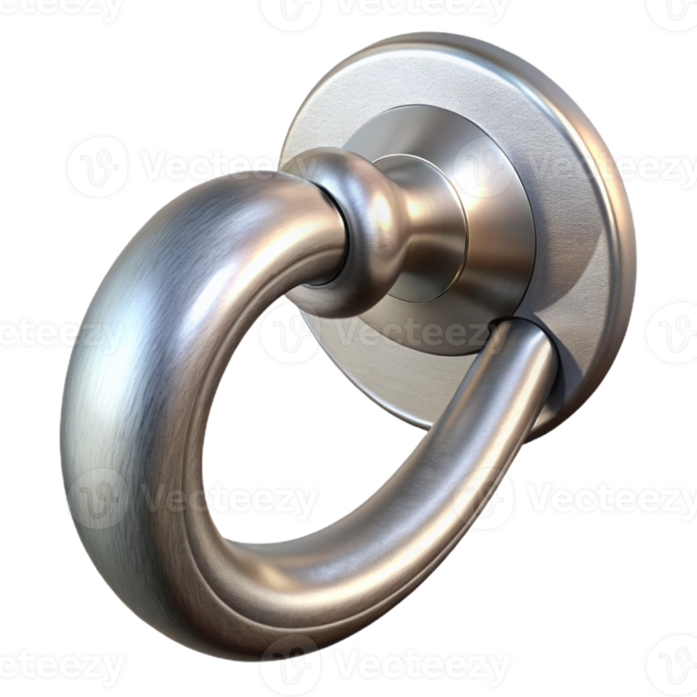 extraordinary creative Door Handle Silver Modern Isolated high quality png