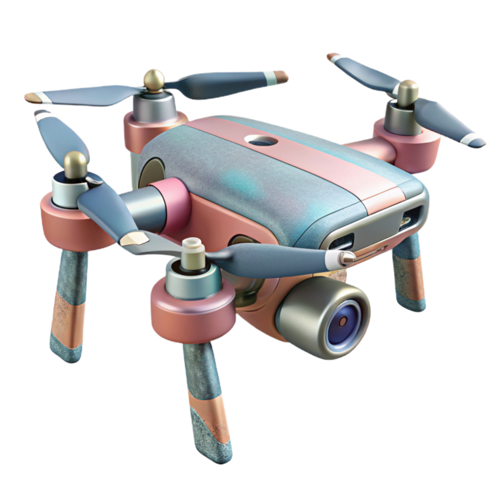 extraordinary rustic Drone Camera Quadcopter Aerial View Transparent Background original png