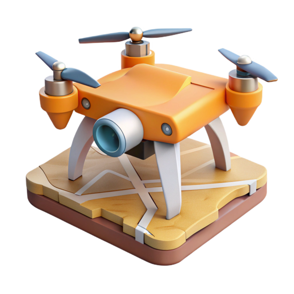 elegant creative Drone Capturing Panoramic Views Cutout genuine png