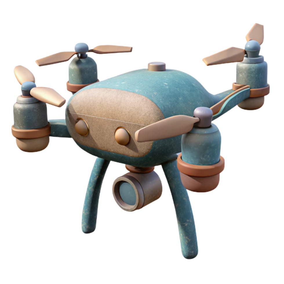 vibrant artistic Drone Capturing Footage Cutout authentic png