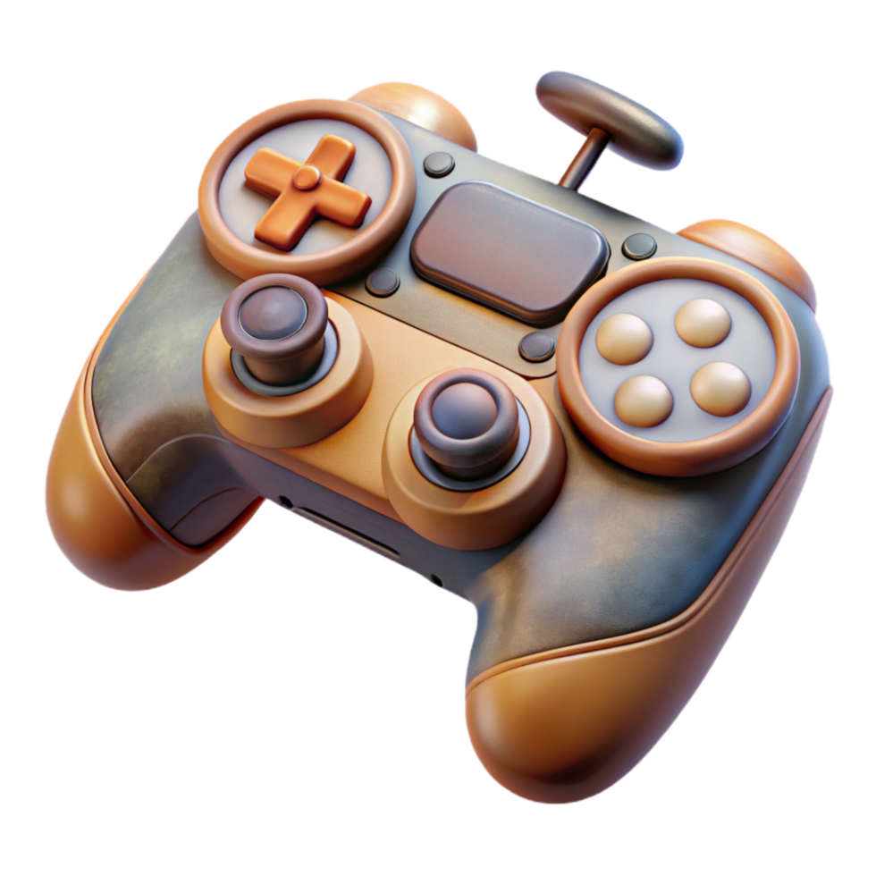 serene vintage Drone Controller with Joystick Cutout professional png