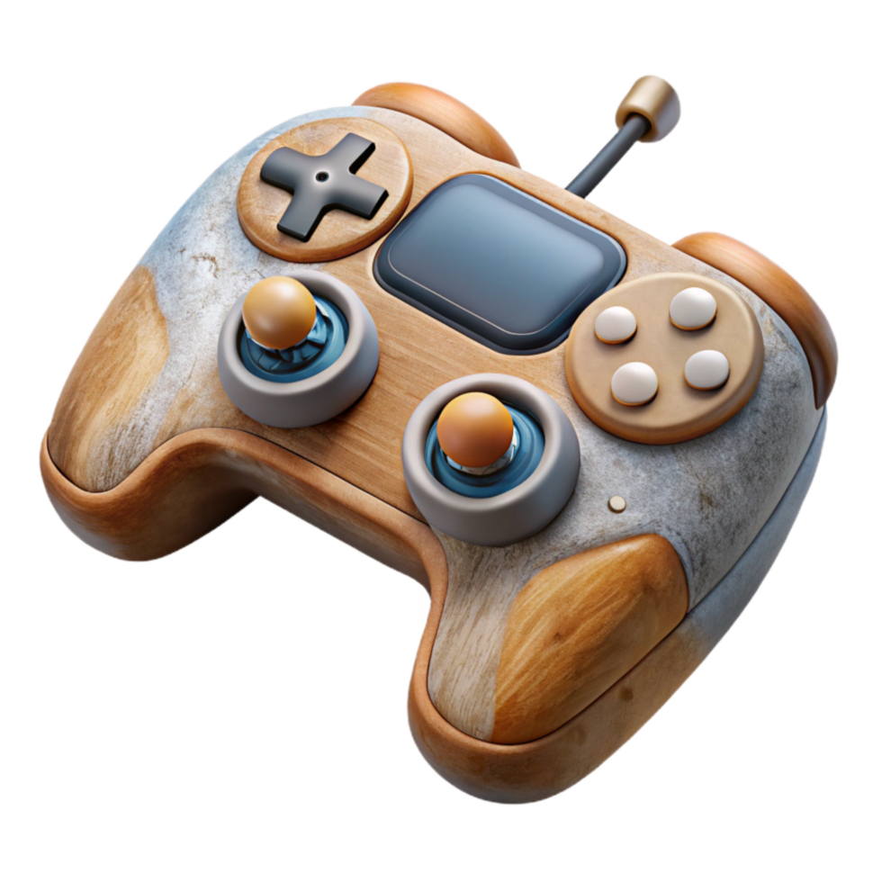 dramatic minimalist Drone Controller with Joystick Cutout detailed png
