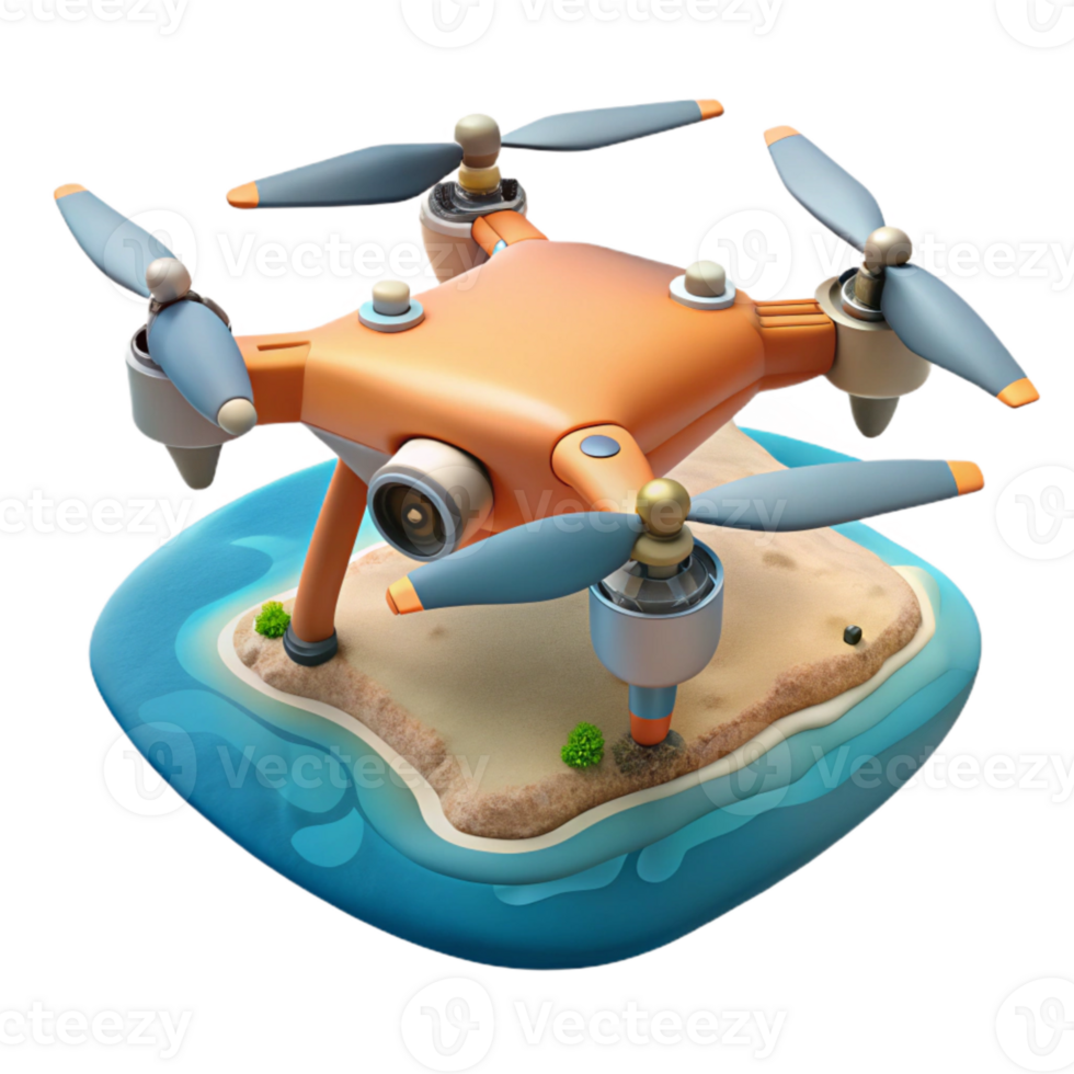 beautiful abstract Drone in Flight Over Green Fields Cutout detailed png
