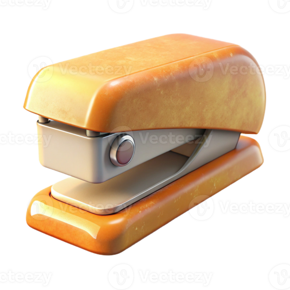 vibrant rustic Stapler Front View Cutout Element original png