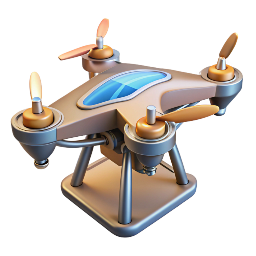 extraordinary creative Drone Inspecting Infrastructure Transparent professional png