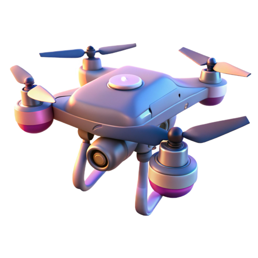 stunning artistic Drone in Twilight Sky Isolated professional png