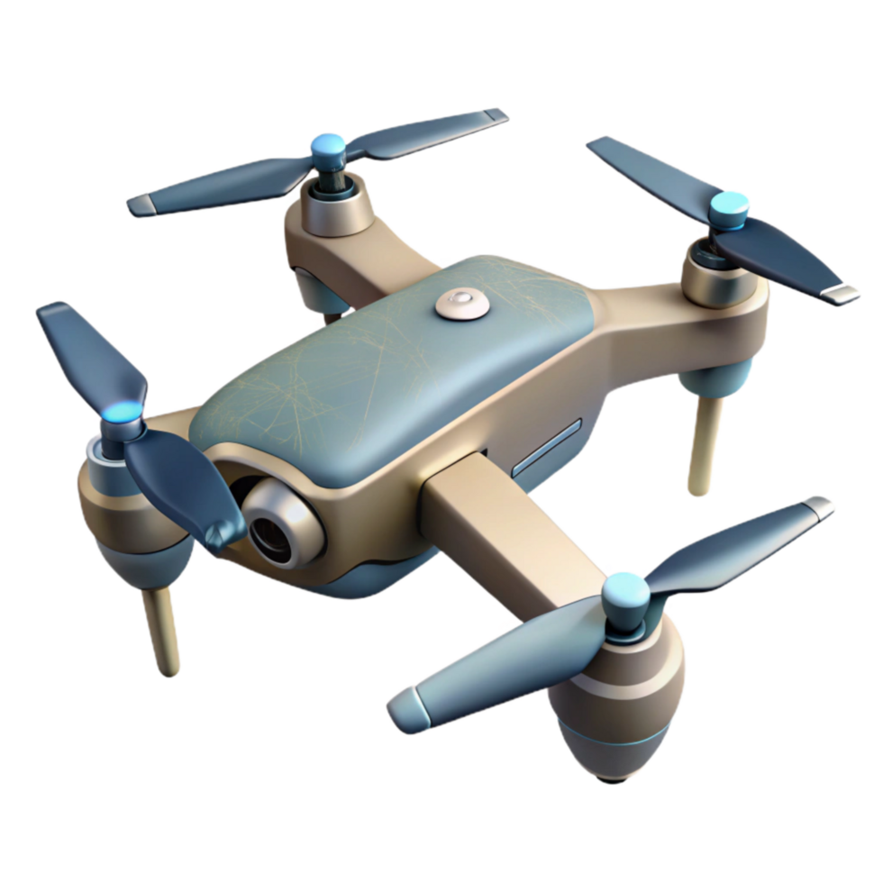 Drone in Partial Shade Transparent Background png