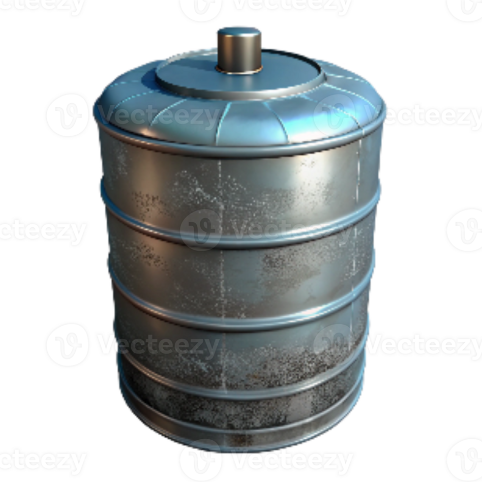 magnificent modern Storage Tank Cylindrical Metal Transparent Background high resolution png