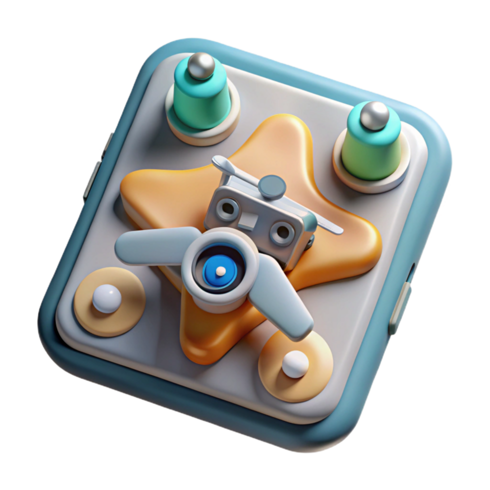 vibrant minimalist Drone Mapping Software Interface Transparent original png