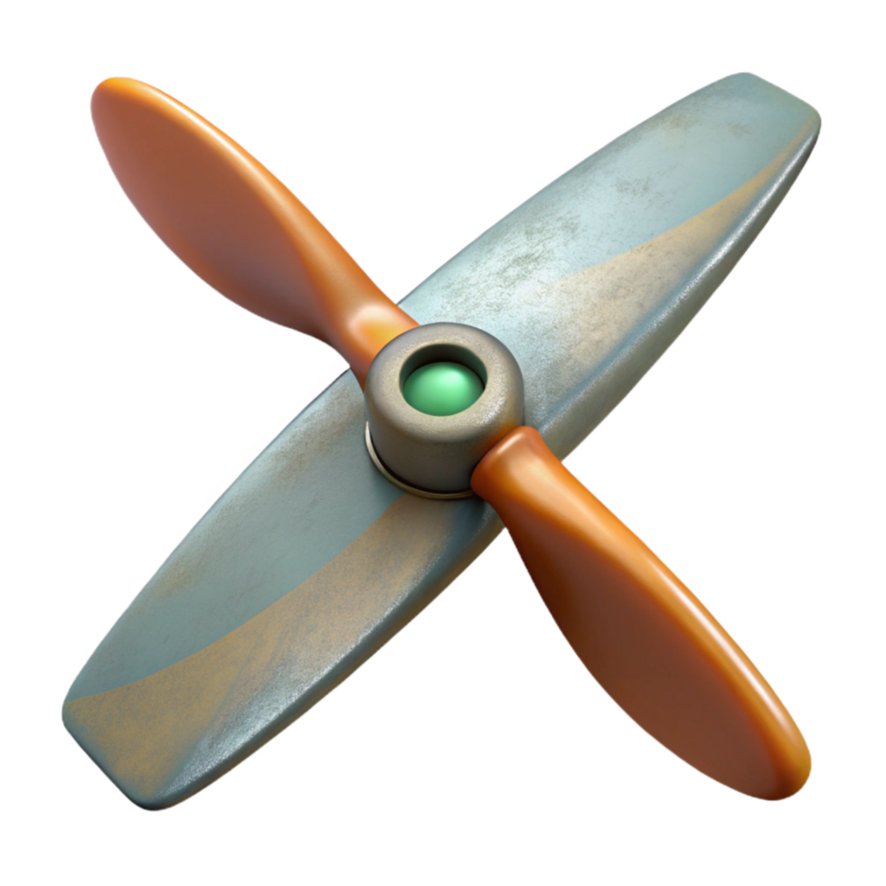 extraordinary minimalist Drone Propeller Blade Detail Transparent Background exclusive png
