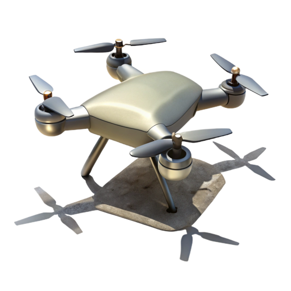 vibrant minimalist Drone Shadow on Ground Transparent high quality png