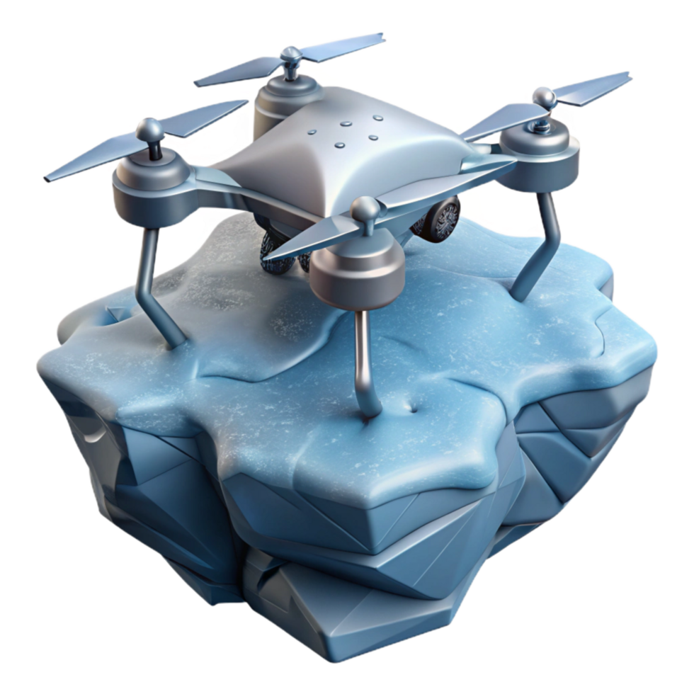 wonderful vintage Drone Surveying Ice Sheet Transparent high resolution png