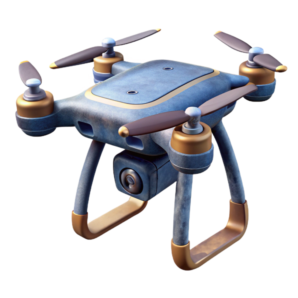vibrant traditional Drone with Adjustable Camera Angle Cutout exclusive png