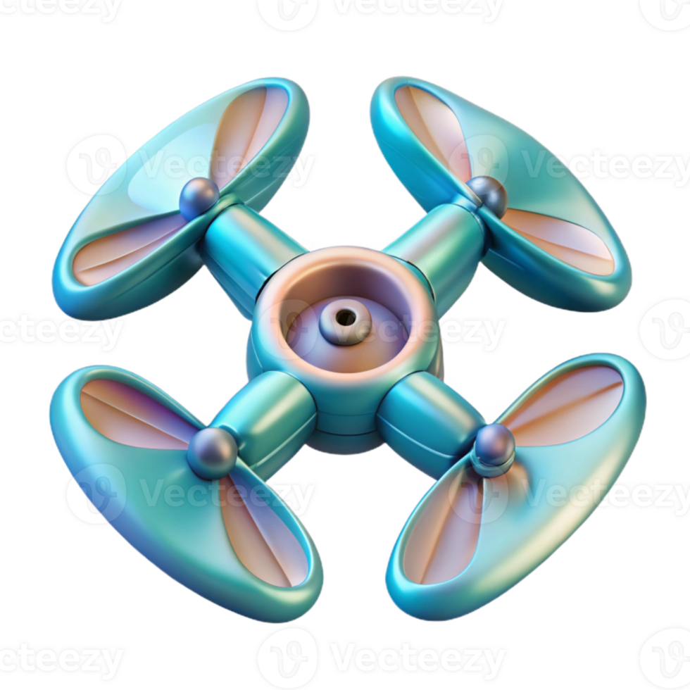 wonderful creative Drone with Attached Camera Isolated genuine png