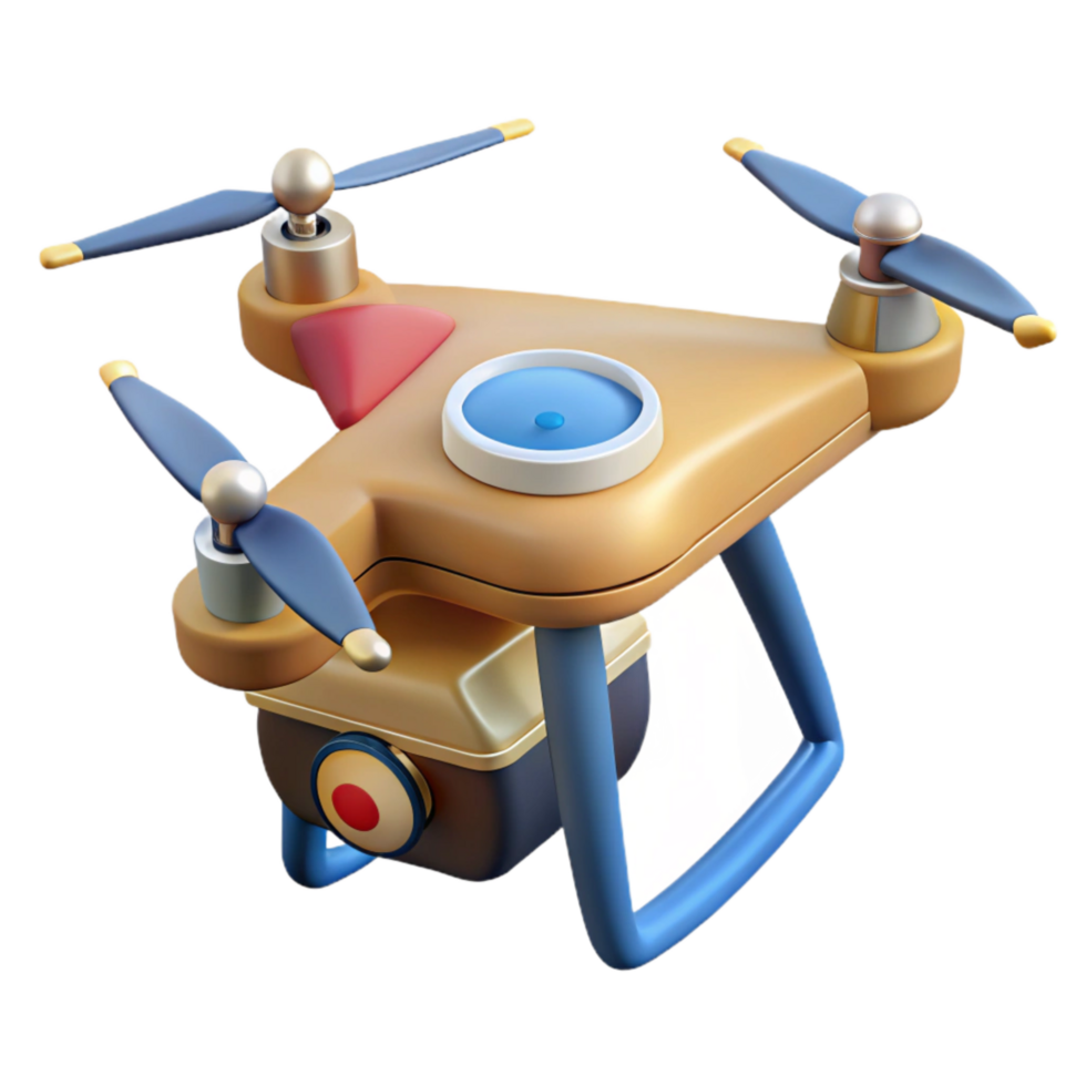 beautiful contemporary Drone with Attached Gps Module Cutout genuine png