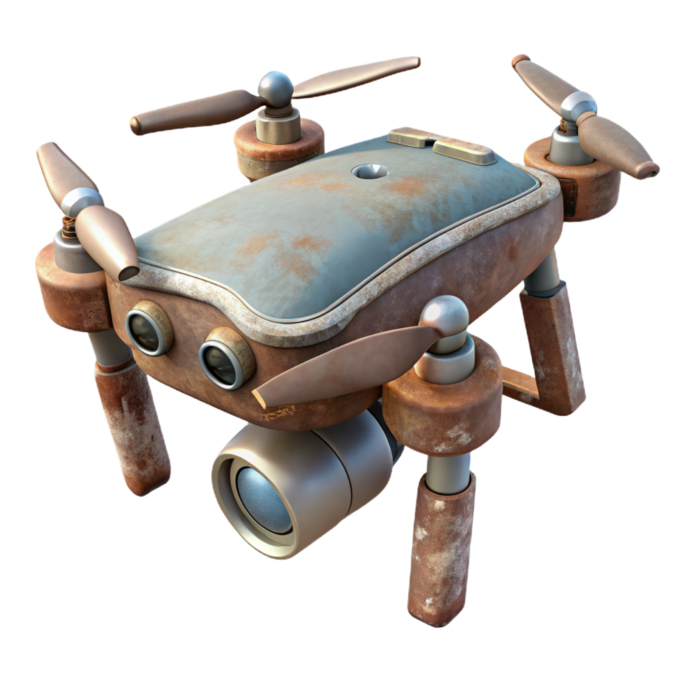 extraordinary creative Drone with Attached Fpv Camera Cutout high resolution png