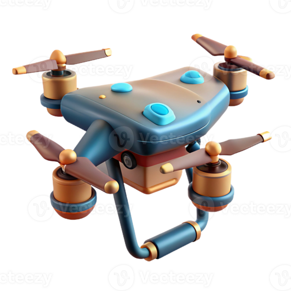 stunning classic Drone with Automated Flight Path Isolated png