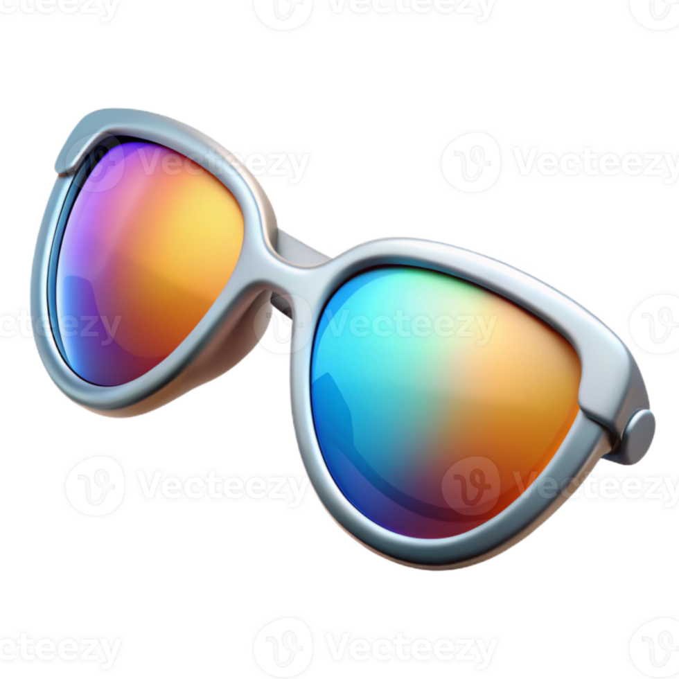 impressive classic Sunglasses Mirrored Lenses Transparent Background high quality png