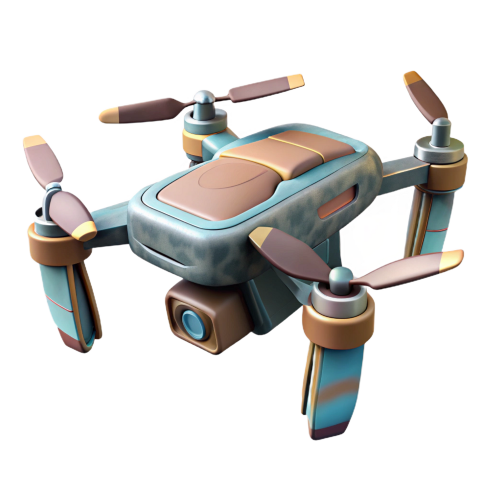 stunning creative Drone with Foldable Arms Transparent Background genuine png