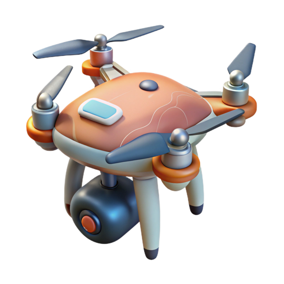 impressive creative Drone with Gps Antenna high resolution png