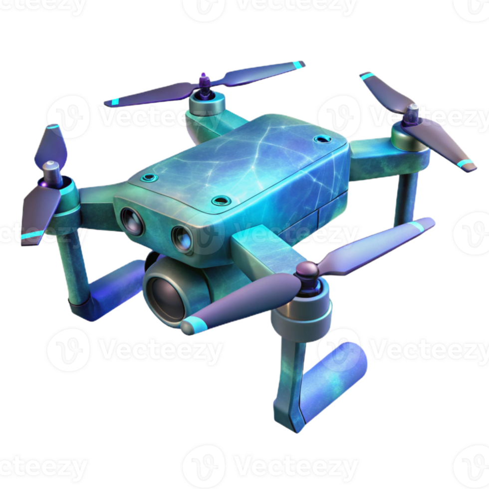 stunning traditional Drone with Night Vision Capabilities Isolated png