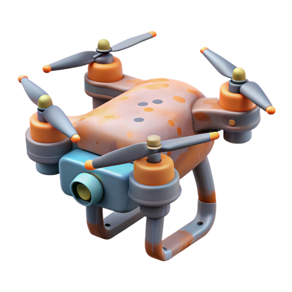 impressive artistic Drone with Obstacle Detection System Cutout genuine png