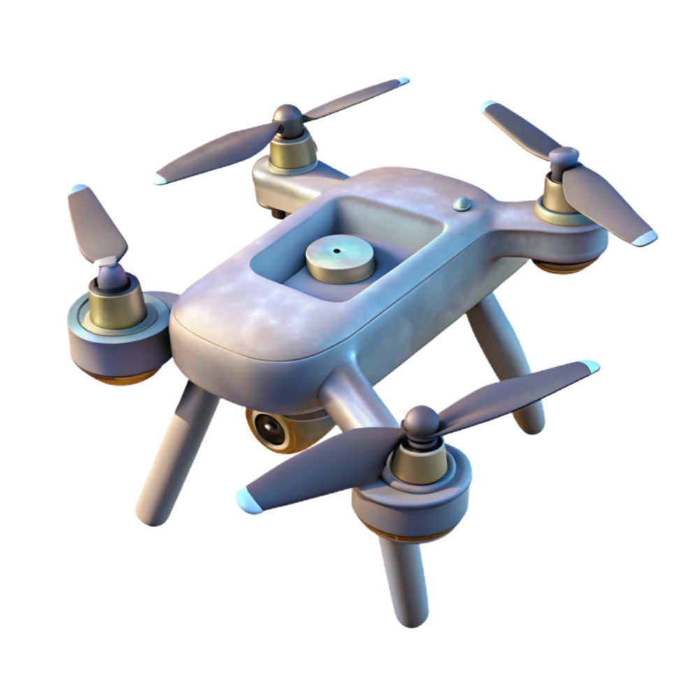 impressive artistic Drone with Shadow Effect Transparent Background png