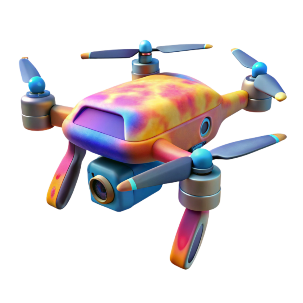 extraordinary creative Drone with Thermal Imaging Camera Cutout exclusive png