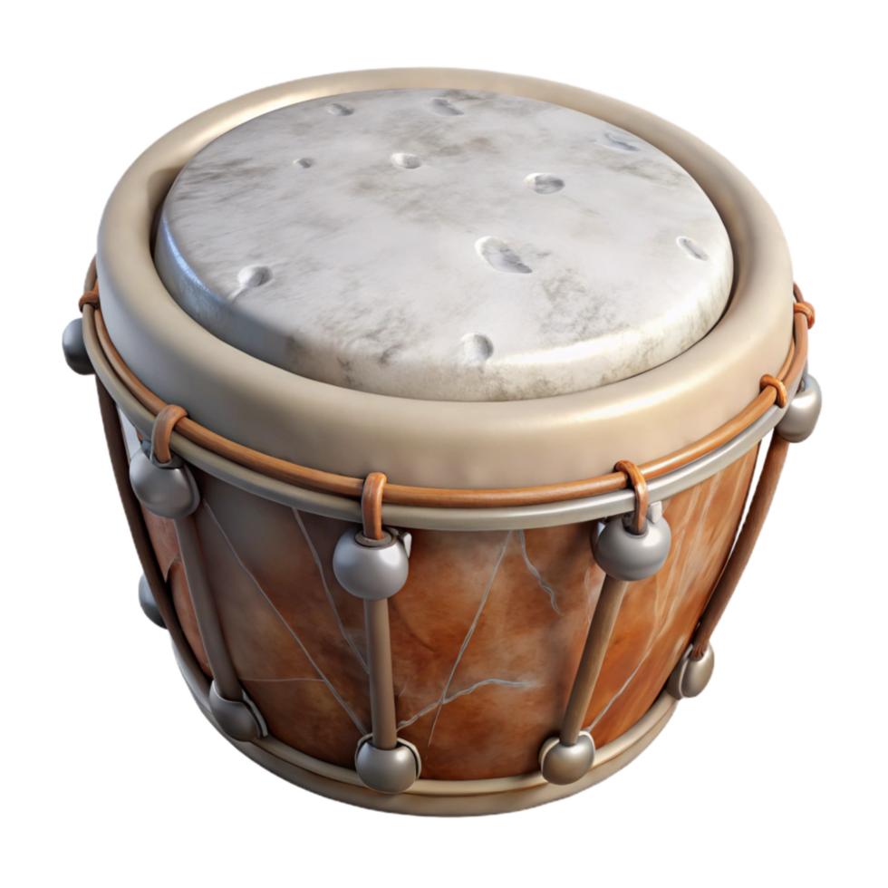 stunning abstract Drum Head Percussion Skin White Color Transparent Background png
