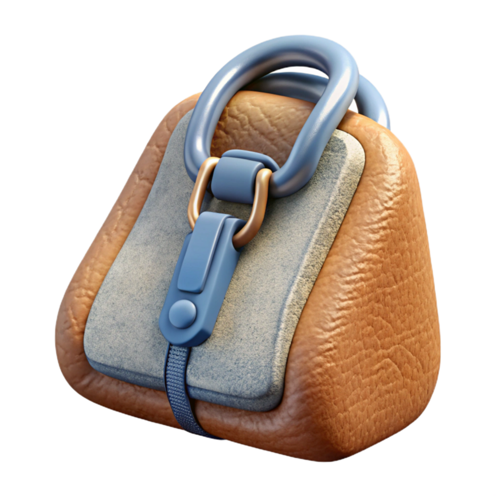 Duffle Bag Zipper Pull Detail Close Up Cutout png