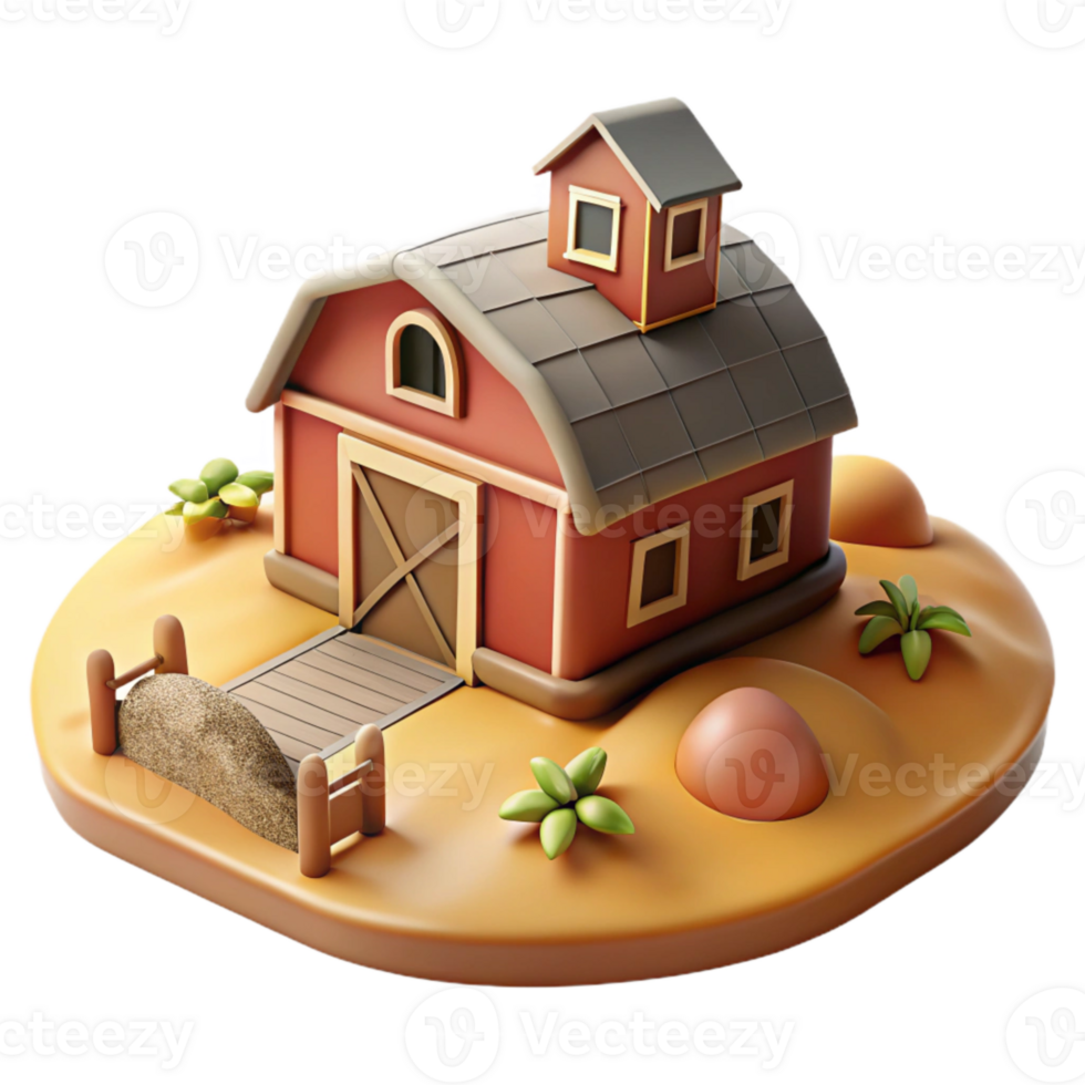 beautiful minimalist Dust Bowl Era Farm Desolate Look Cutout original png