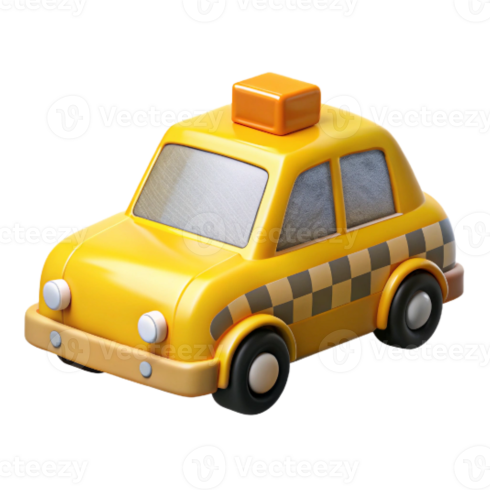 elegant abstract Taxi Cab Yellow Checkered Pattern Isolated Background premium png
