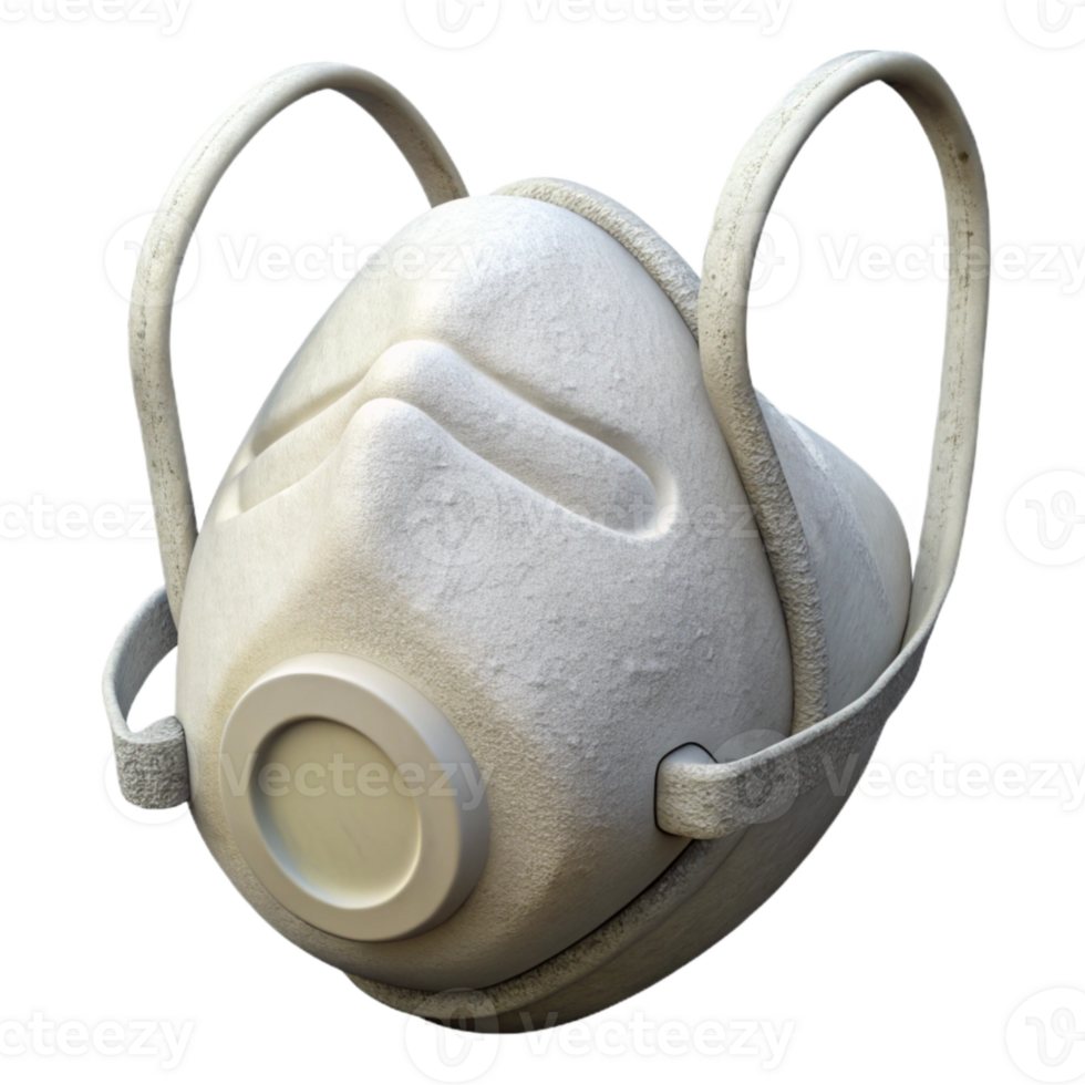 elegant vintage Dust Mask White Cutout exclusive png
