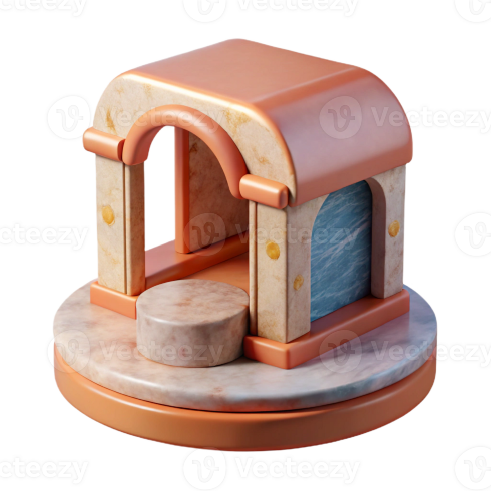 stunning vintage D Virtual Product Showcase Cutout high resolution png