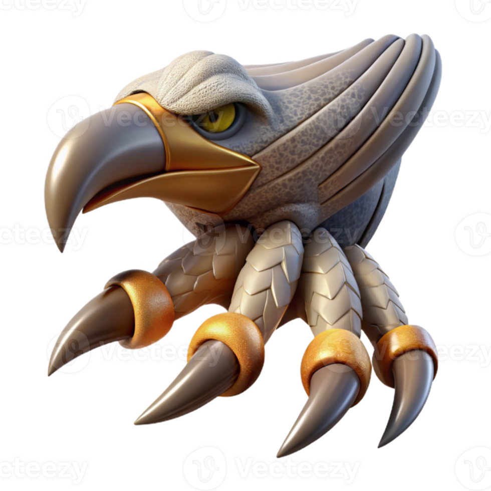 wonderful modern Eagle Talons Sharp Detail Cutout Transparent Background professional png