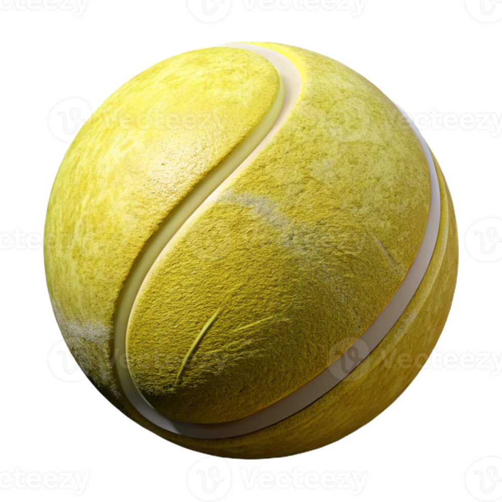 wonderful rustic Tennis Ball Yellow Fuzzy Isolated Element high resolution png