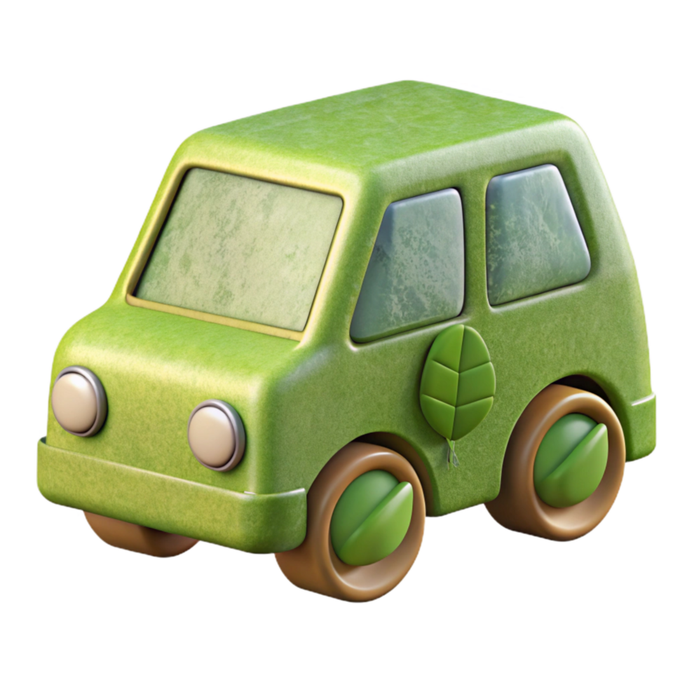 magnificent modern Eco Friendly Car Icon Set Isolated professional png