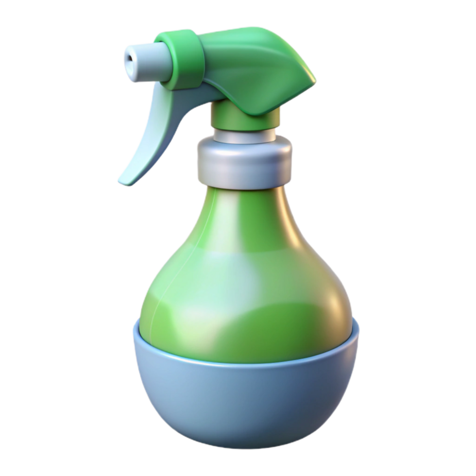 wonderful vintage Eco Friendly Cleaning Spray Bottle Isolated high resolution png