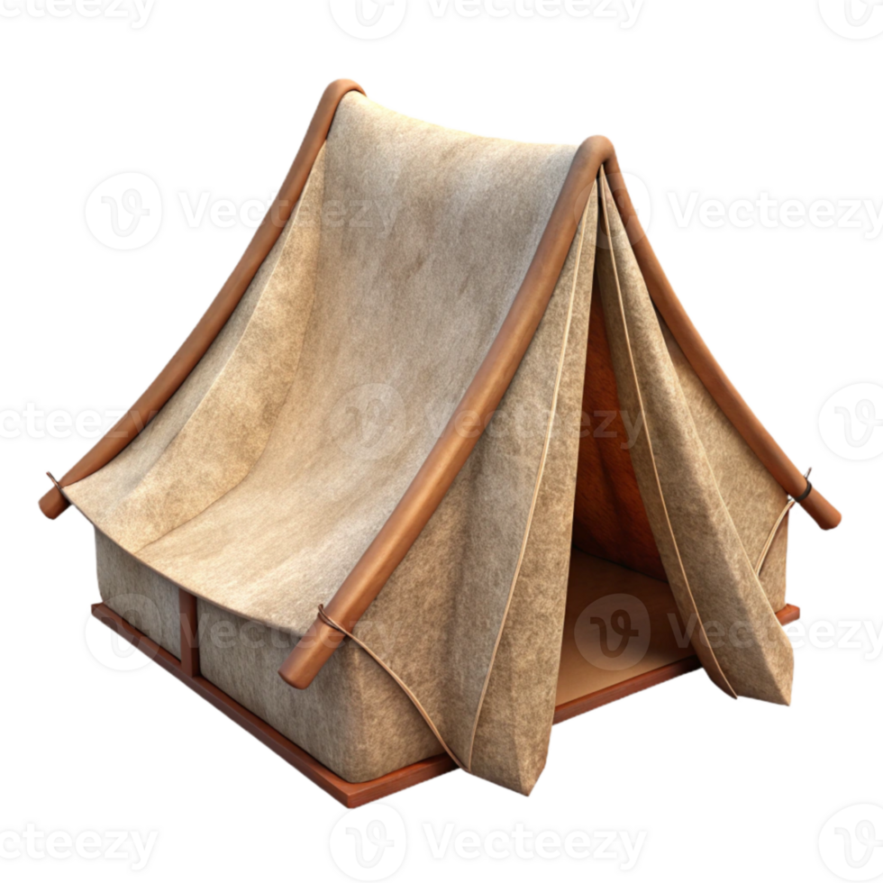 extraordinary abstract Tent Canvas Material Isolated png