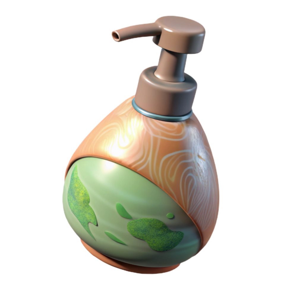 stunning vintage Eco Friendly Dish Soap Bottle Transparent Background authentic png