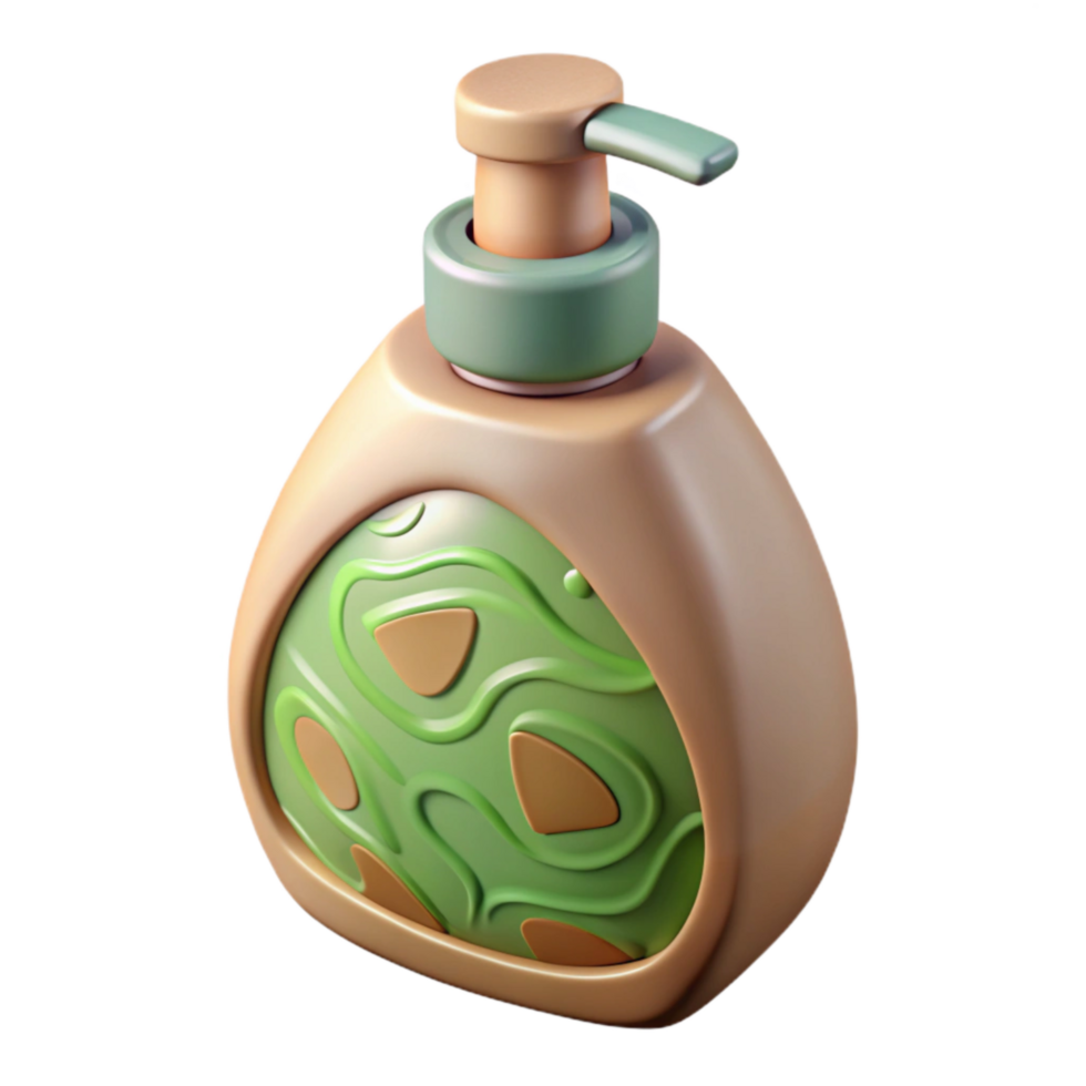 beautiful traditional Eco Friendly Dish Soap Bottle Transparent Background exclusive png